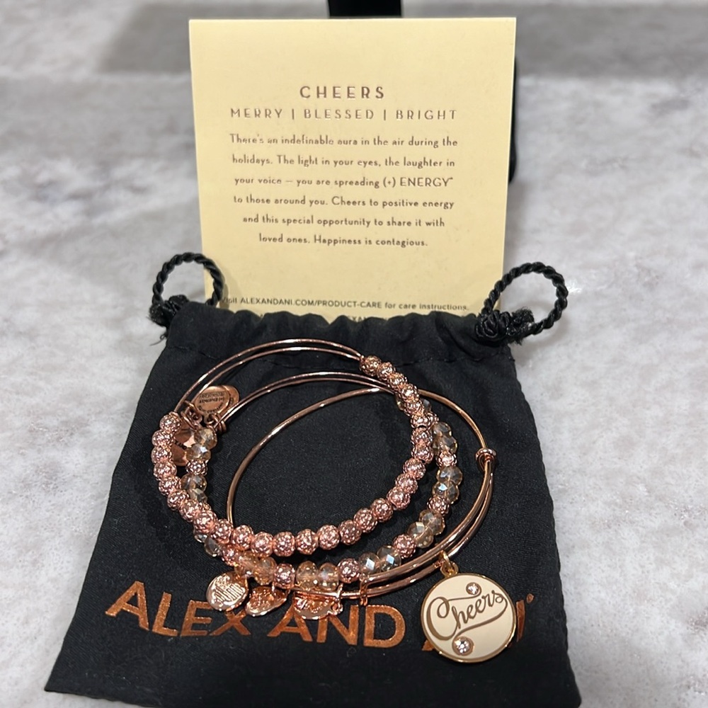 Rose Gold Cheers set from Ale. And Ani - Picture 4 of 5